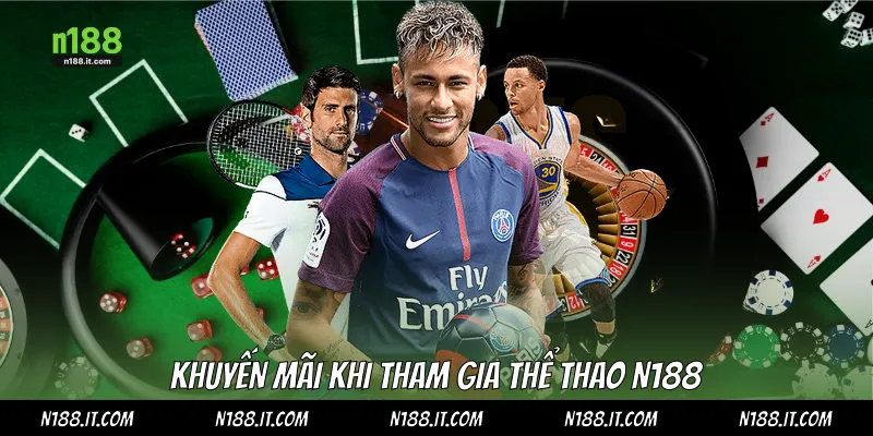 Khuyến mãi khi tham gia thể thao N188