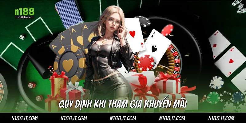 Quy định khi tham gia khuyến mãi